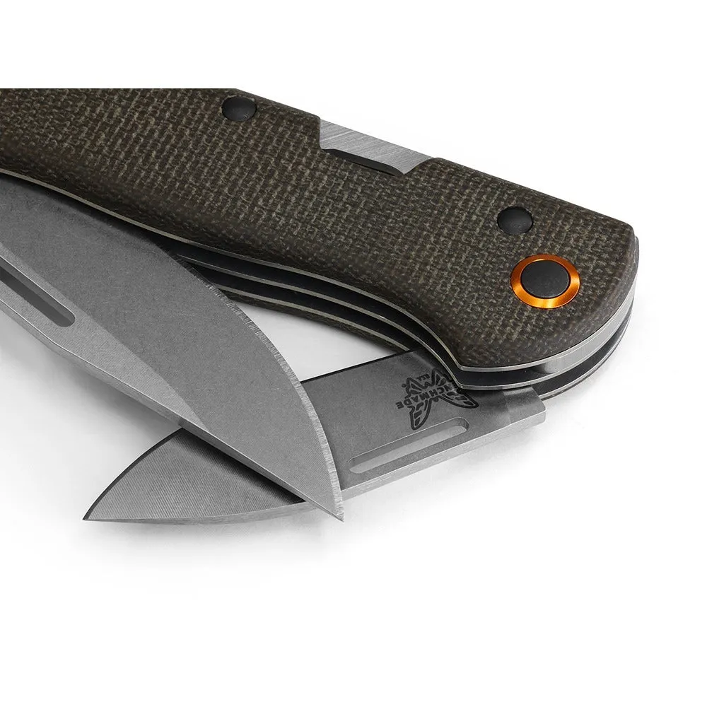 Benchmade Weekender Folding Knife OD Micarta