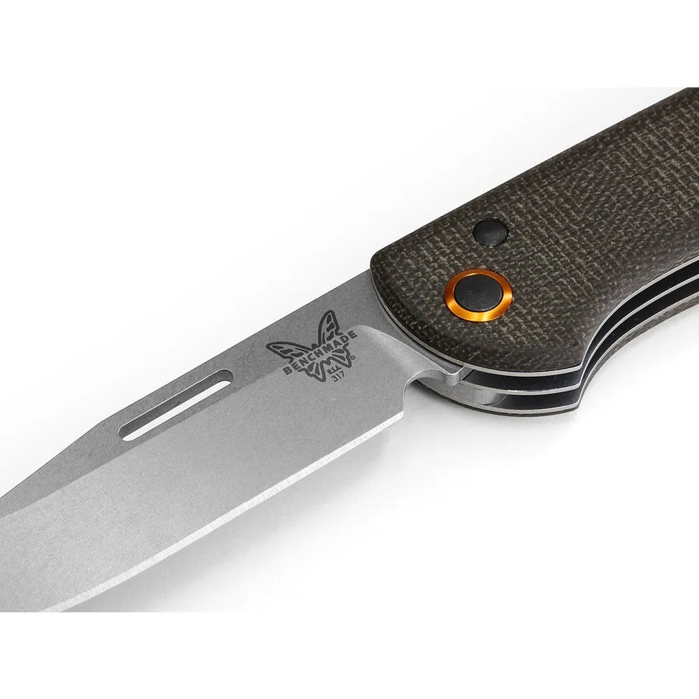 Benchmade Weekender Folding Knife OD Micarta