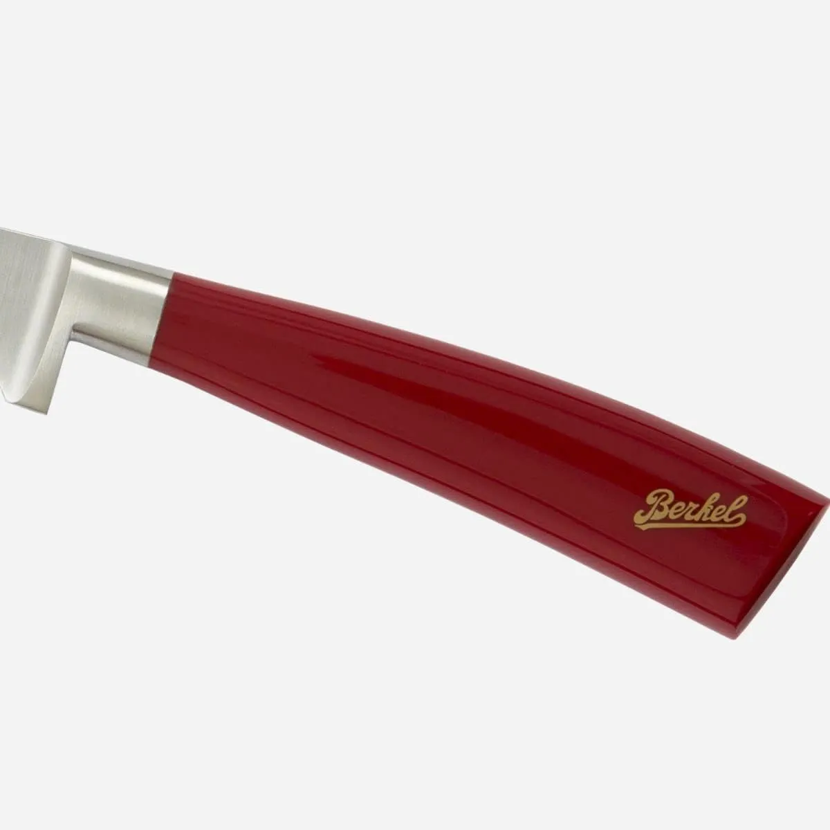 Berkel Elegance Chef's Knife | 8" Stainless Steel Blade | Elegant Cutlery for Home & Kitchen | Made in Italy (Red)