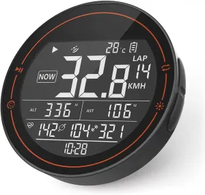 Bicycle GPS Yardstick, Bicycle Computer Speedometer Multifunction LCD Waterproof Backlight Display, Cycling Equipment