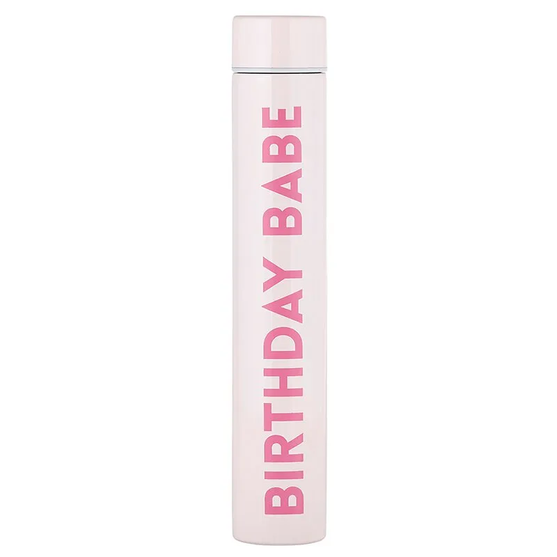 Birthday Babe Flask