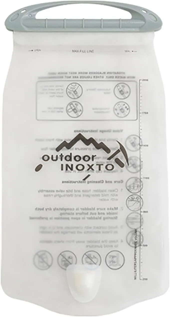 Blowing Backpack, 1.5/2 Litre Water Reservoir - Water Reservoir, Hydrated Hydrated Bag Replacement for Hiking Cycling Camping