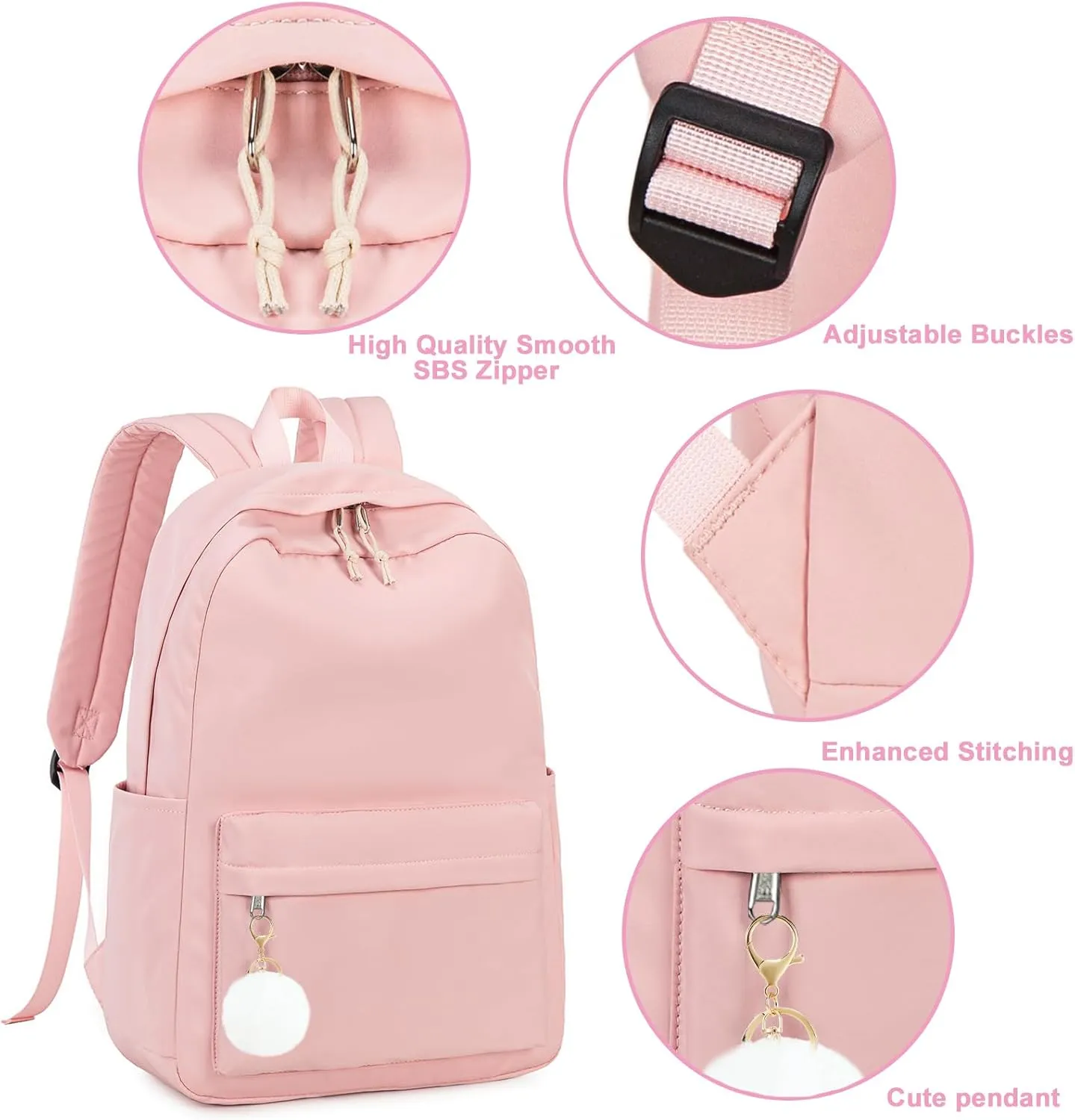 Bluboon Backpack for School Kids Backpack Girls Bookbag Laptop Backpack Gifts for Women