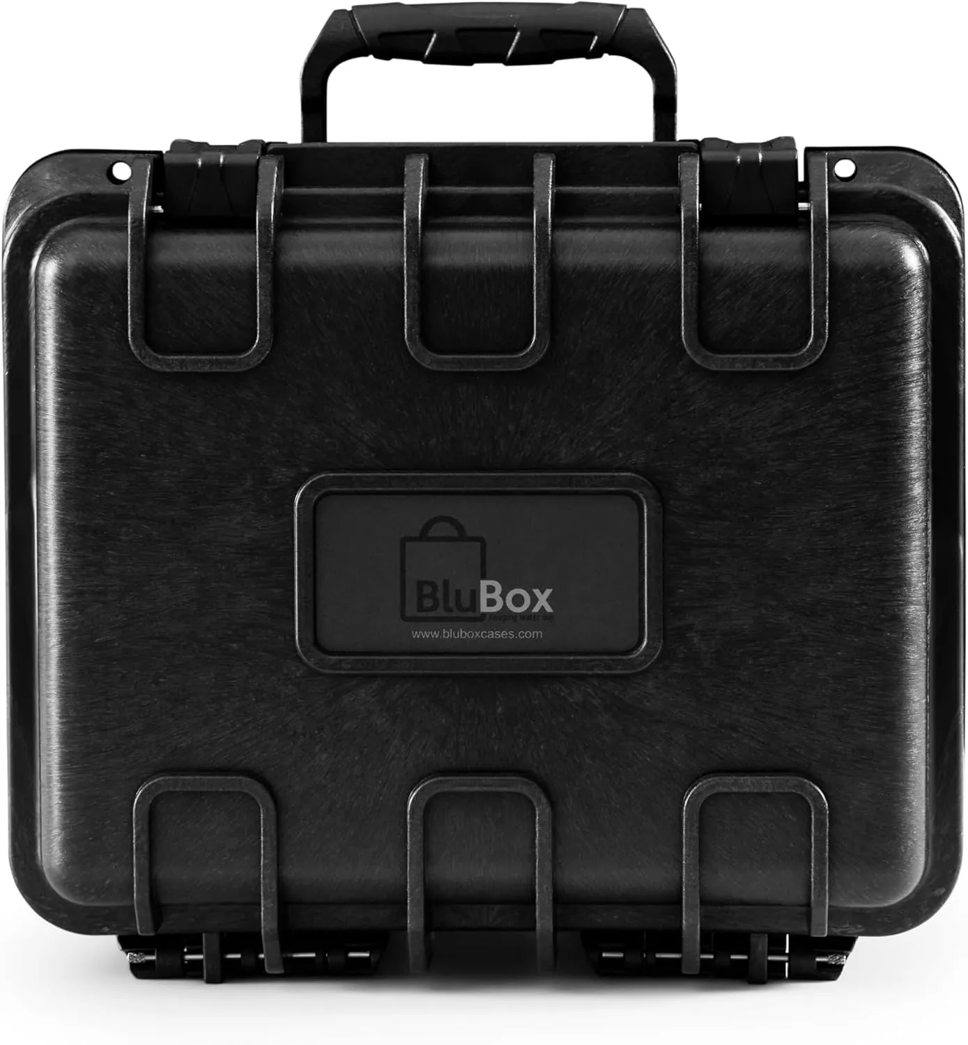 BluBox TSA Approved Camera Case - Compact Waterproof Carry Case - 9.6x7.3x6 Inches, IP67 Rated Small Hard Case for Electronics, Cameras, and Personal Items