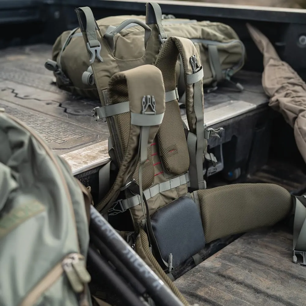 BOG Inception Backpack Frame and Helix Pack with Lightweight Design, YKK Zippers, Durable Build for Hunting, Backpacking