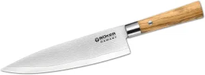 Boker Damascus Olive Wood Chef's Knife