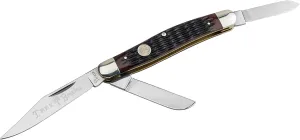 Boker Large Stockman 4 Inch Pocket Knife, Jigged Brown Bone, Traditional Series 2.0, Made in Germany