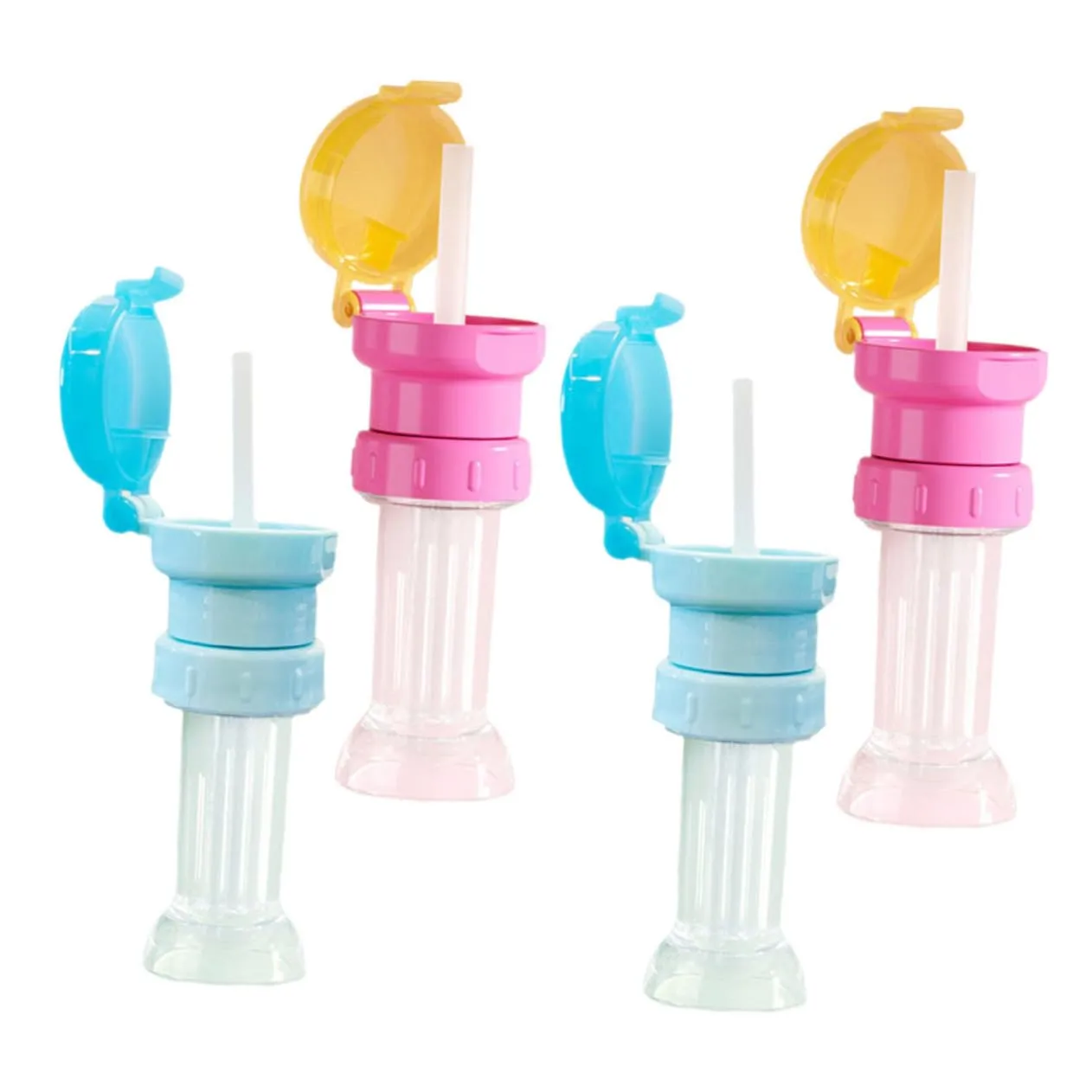 Bottle Mouth Conversion Cap Straw for Toddlers Insulated Water Bottle Adapter