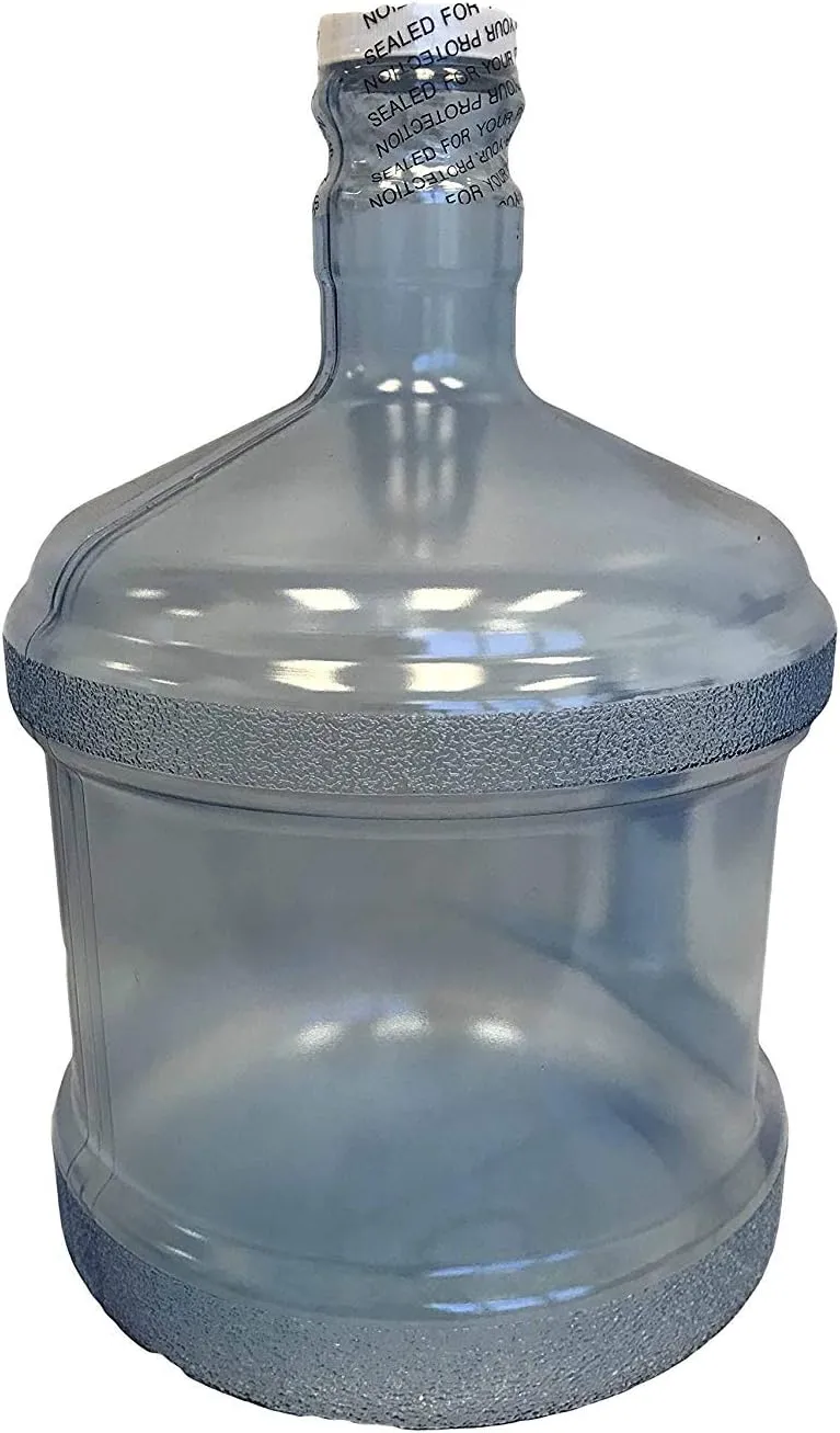 BPA-Free Reusable Food Grade Safe Tritan Leak-Proof Plastic Water Bottle Spigot Gallon Jug Container With Handle - Made in USA (2 Gallon)