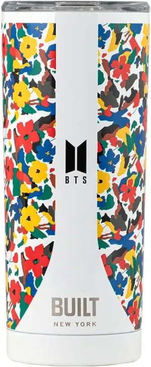 BTS Tumbler (Gin) My Bottle, 13.9 fl oz (591 ml), Portable, BPA Free