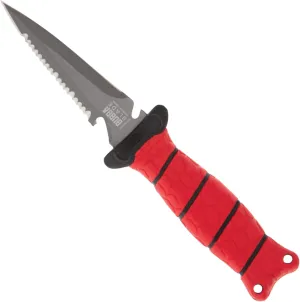 BUBBA 3.5" Pointed Dive Knife with Non-Slip Grip Handle