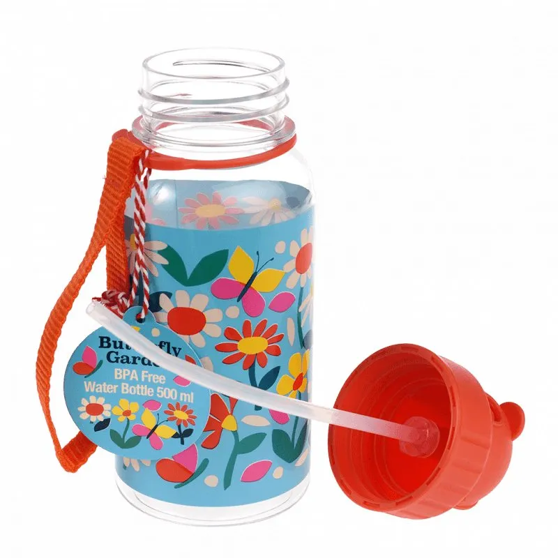Butterfly Garden Kids Water Bottle