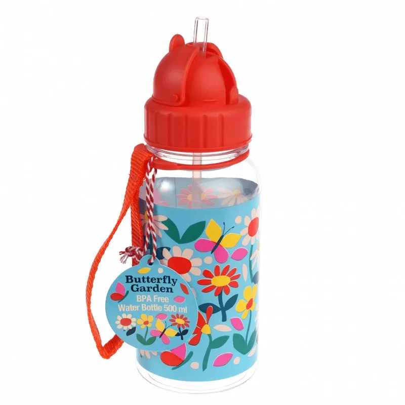 Butterfly Garden Kids Water Bottle