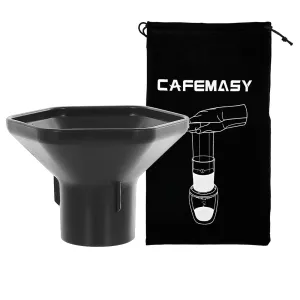 CAFEMASY Coffee Funnel and Travel Bag Kit Compatible with Aeropress Original Go XL Portable Espresso Coffee Maker Replacement Parts Coffee Accessories Tool