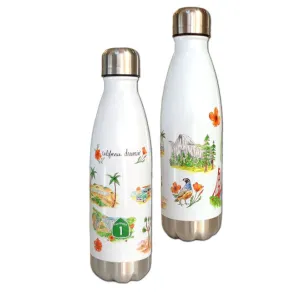 California Dreamin' Stainless Steel Water Bottle
