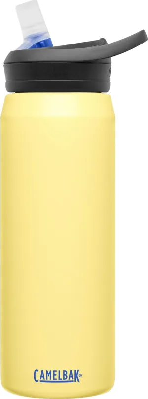 CamelBak Eddy  Insulated Stainless Steel Bite Valve Straw Water Bottle Warm Sun, 25oz