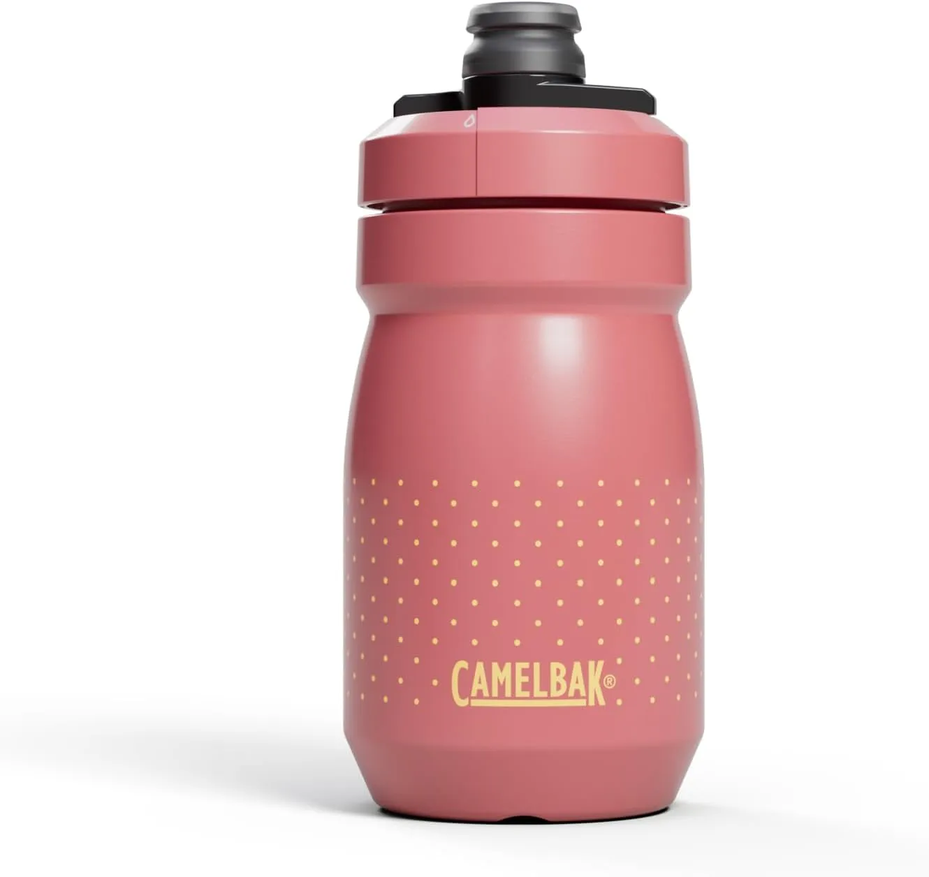 CamelBak Podium 15oz Bike Water Bottle - Easy Squeeze Bottle - Fits Most Bike Cages, Coral Sunset