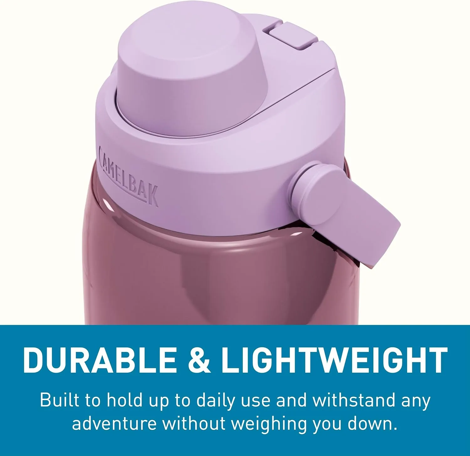 CamelBak Thrive Chug 32oz Water Bottle with Tritan Renew - Leak Proof Lid, Purple Sky