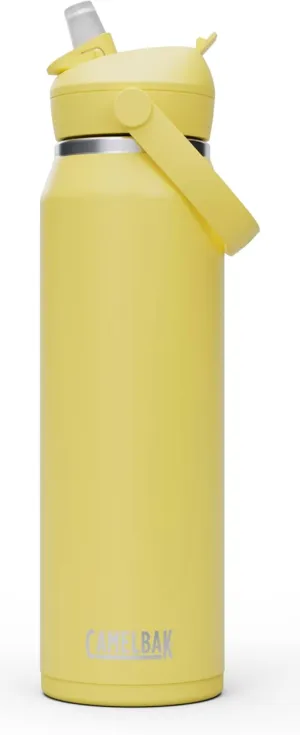 CamelBak Thrive Flip Straw Insulated Stainless Steel Water Bottle Yellow Bloom, 32oz