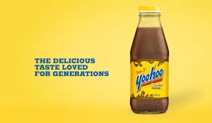 [CAMEO] - YooHoo Chocolate Drink, Shake It, Chocolate Milk | 15.5oz Glass Bottle (6 Pack)