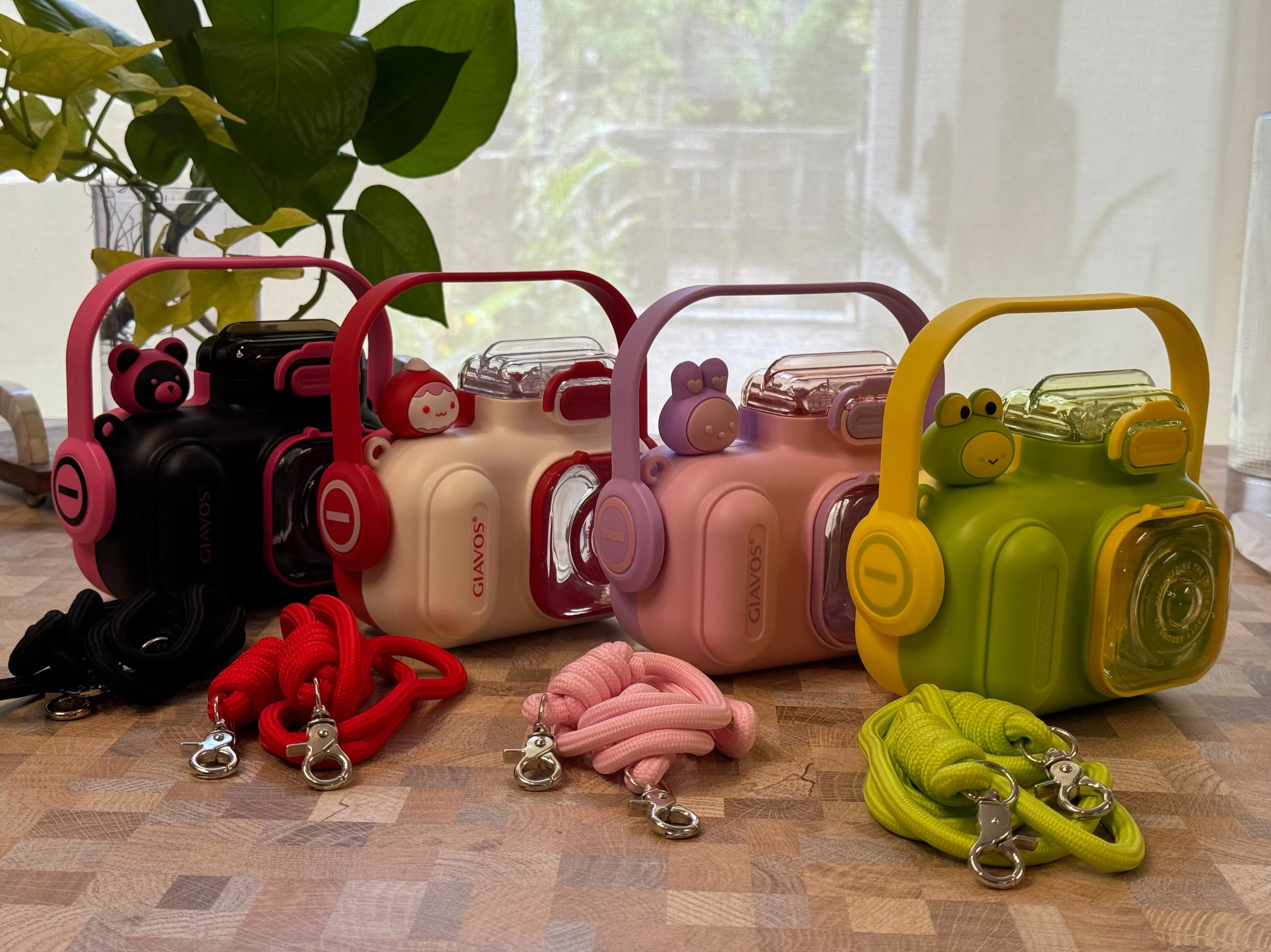 Camera Sip Sling Bottle (BPA FREE)