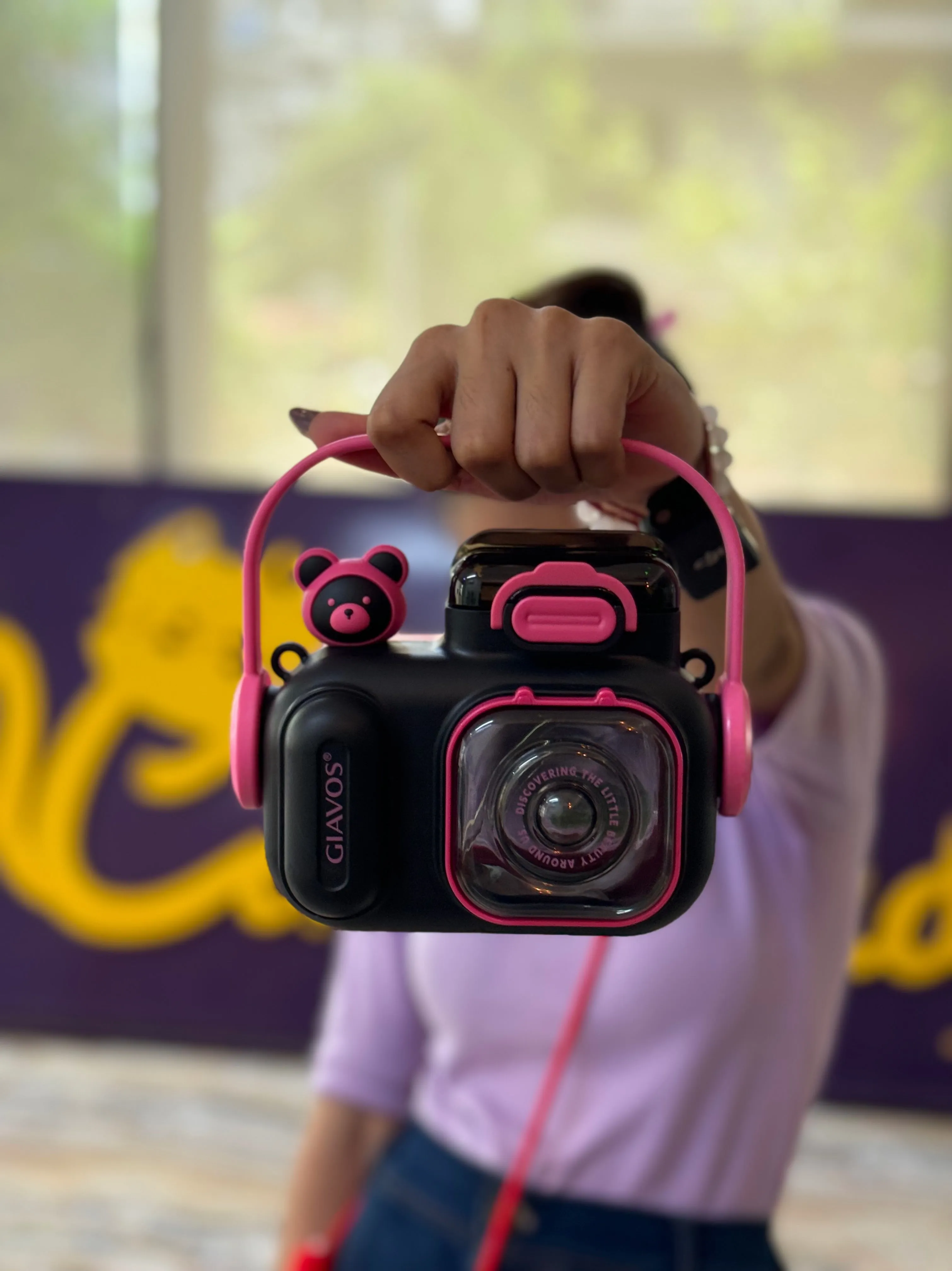 Camera Sip Sling Bottle (BPA FREE)