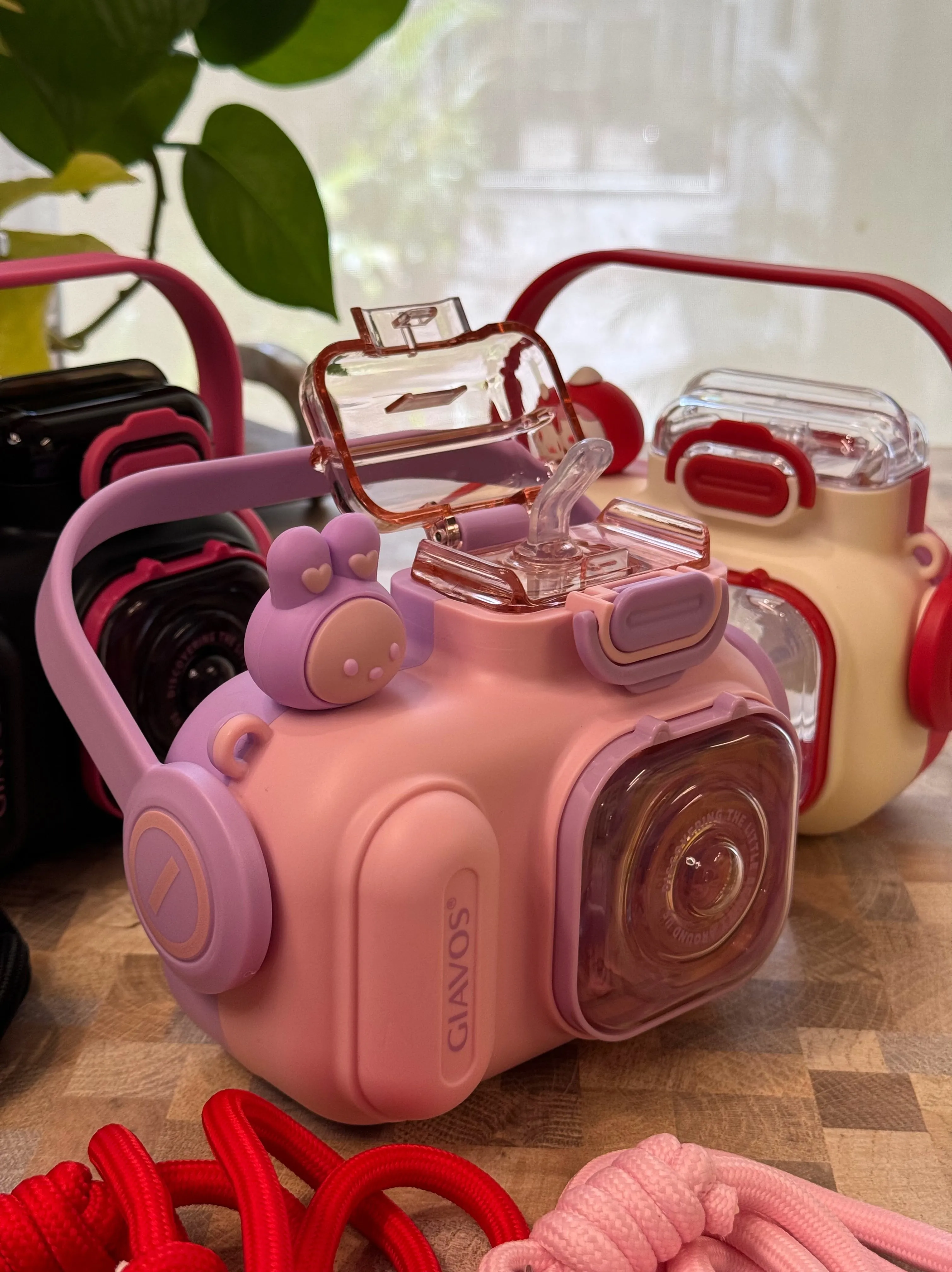 Camera Sip Sling Bottle (BPA FREE)
