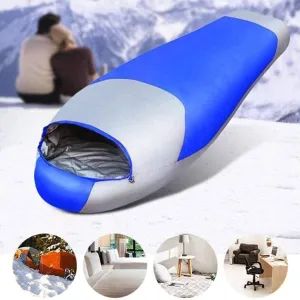 Camping Sleeping Bag, 3 Season Sleeping Bag for Kids, Teens, Adults - Waterproof, Lightweight, Compact Sleeping Bag Great for Camping, Backpacking Hiking