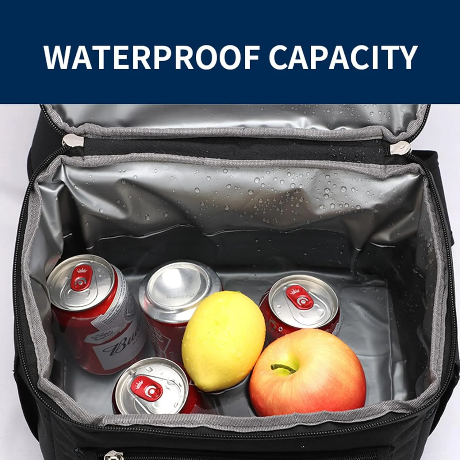 Car Camping Coolers for Jeep Renegade/Wagoneer/Wrangler/Comanche/Commander, Waterproof Portable Cooler, Leak Proof Picnic Insulated Bag, Ultra-Light Premium Ice Chest Box