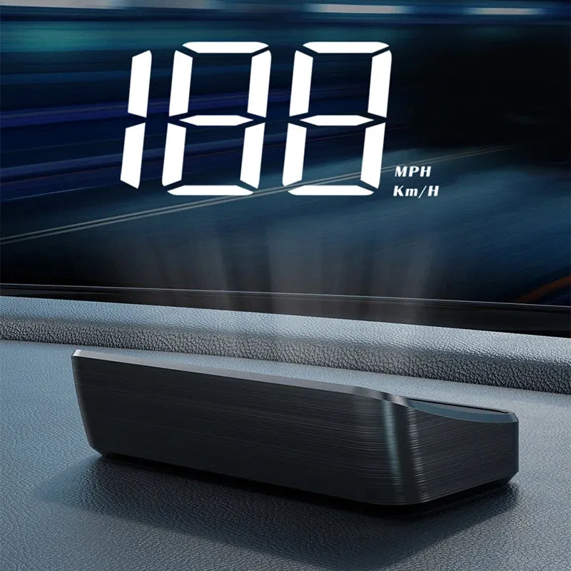 Car HUD GPS Speedometer – Digital Windshield Speed Display KM/H