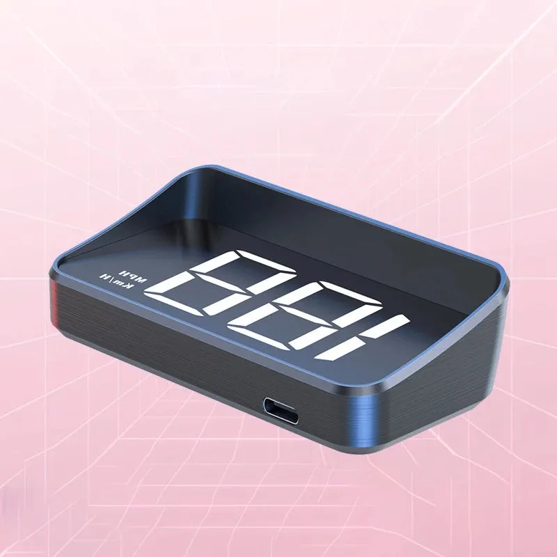 Car HUD GPS Speedometer – Digital Windshield Speed Display KM/H