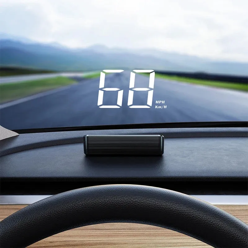 Car HUD GPS Speedometer – Digital Windshield Speed Display KM/H