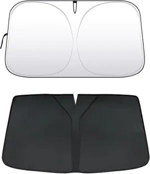 Car Windshield Sun Shade for Buick Excelle XT/GT 2010-2014 Full Coverage Windshield Sunshade,Foldable Reflective for Windshield & Window Shades with