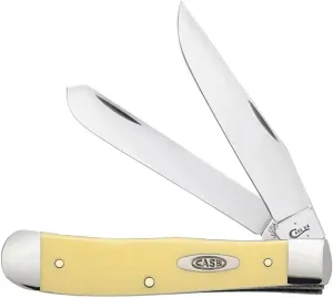 Case WR XX Pocket Knfie Synthetic Handle with Chrome Vanadium Blades Trapper 4 1/8 inches Closed