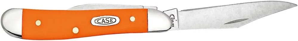 Case WR XX Pocket Knife Orange Synthetic Peanut Item #80504 - (4220 SS) - Length Closed: 2 7/8 Inches