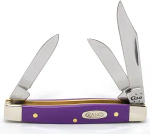 Case WR XX Pocket Knife Synthetic Handle with Stainless Steel Blades Small Stockman 2 5/8 Inches Closed