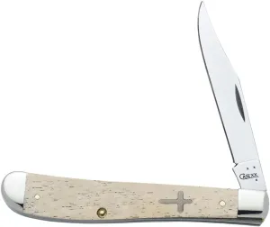 Case XX WR Pocket Knife Slimline Trapper 4 1/8 inches Closed, Made In USA (Cross)