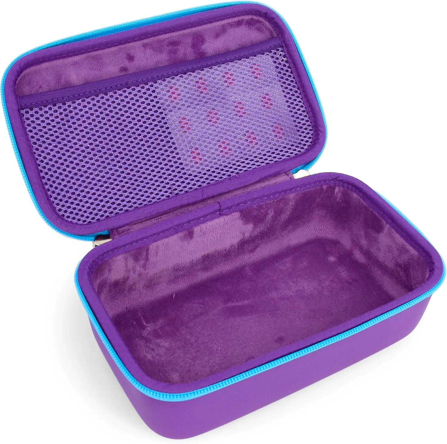 CASEMATIX Asthma Inhaler Case For Travel Fits Asthma Inhaler Spacer With Mask Attached, Inhaler Holder and Additional Accessories Used With Spacer For Inhaler, Includes Purple Asthma Case Only