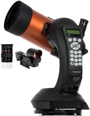 Celestron NexStar 4SE Computerized Telescope – 4-Inch Maksutov-Cassegrain Optical Tube – Fully Automated GoTo Mount with SkyAlign – Ideal for Beginners and Advanced Users – 40,000  Object Database