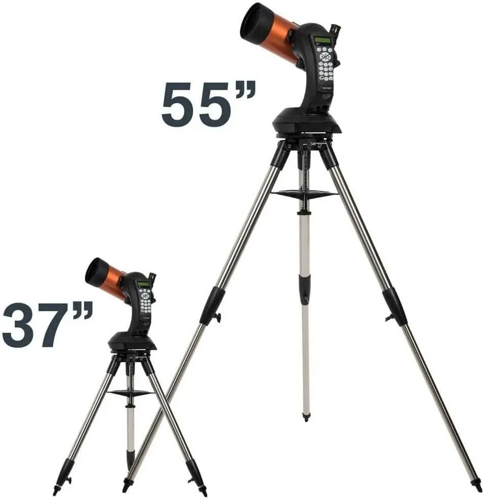 Celestron NexStar 4SE Computerized Telescope – 4-Inch Maksutov-Cassegrain Optical Tube – Fully Automated GoTo Mount with SkyAlign – Ideal for Beginners and Advanced Users – 40,000  Object Database