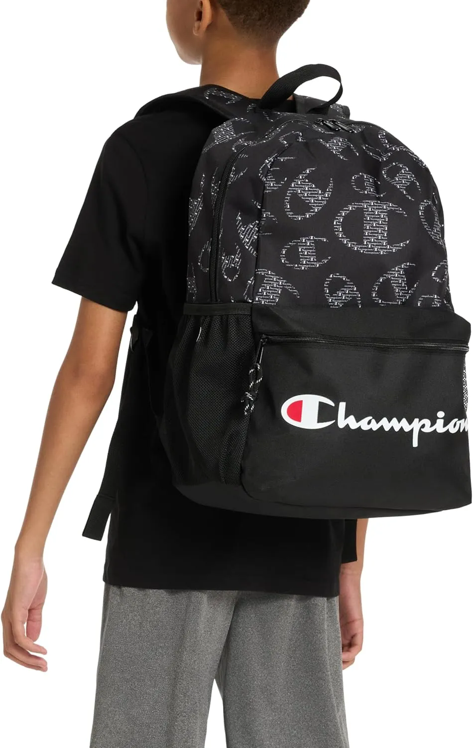 Champion Merit Backpack, Black, One Size