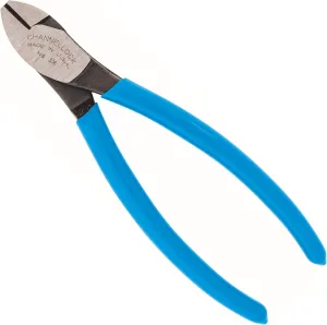 CHANNELLOCK 336 6-inch XLT Diagonal Cutting Pliers, Knife and Anvil Style Cutting Edge for Superior Cutting Edge Life, Forged High Carbon Steel, Made in the USA