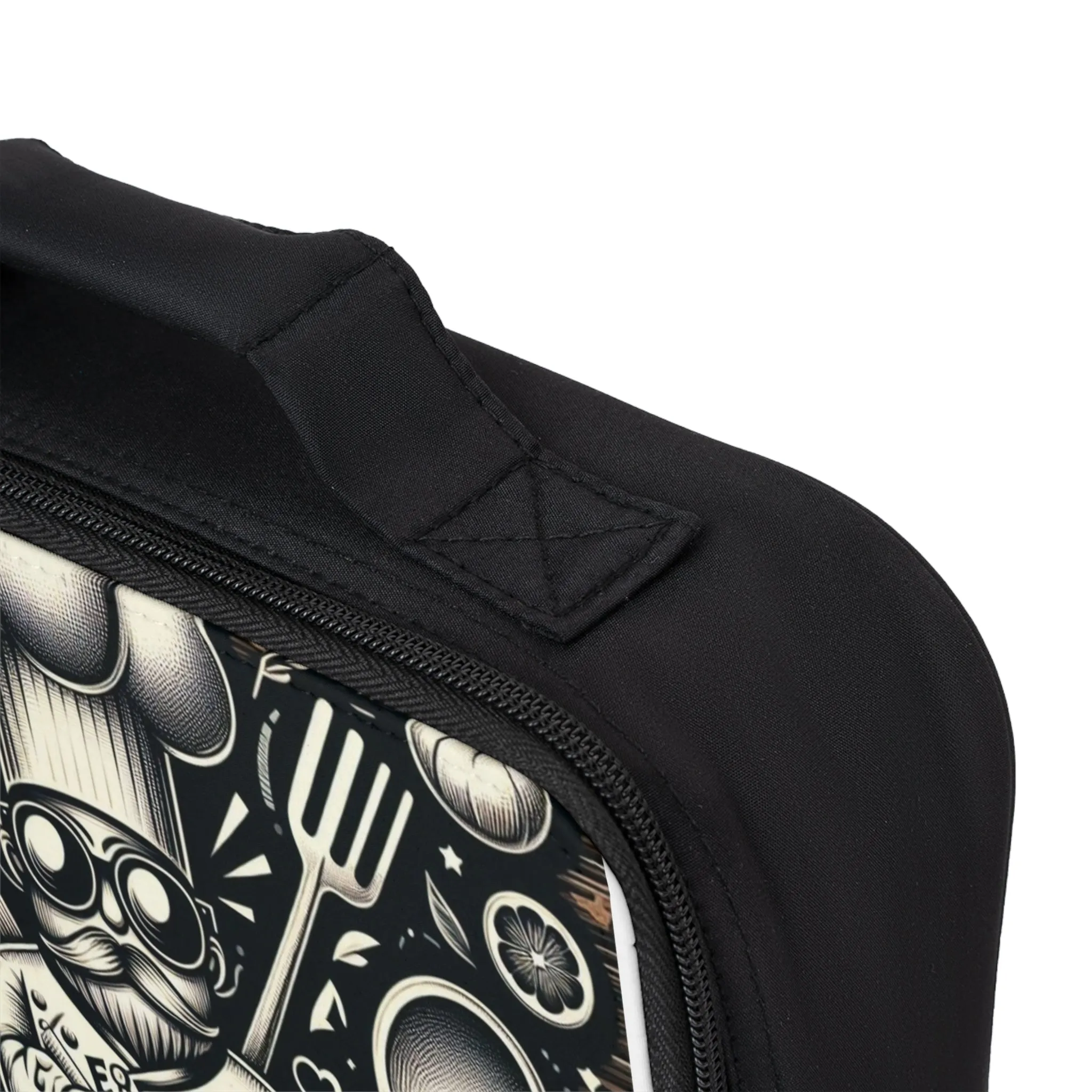 Chef Themed Insulated Lunch Bag - Perfect for Food Lovers & Culinary Enthusiasts