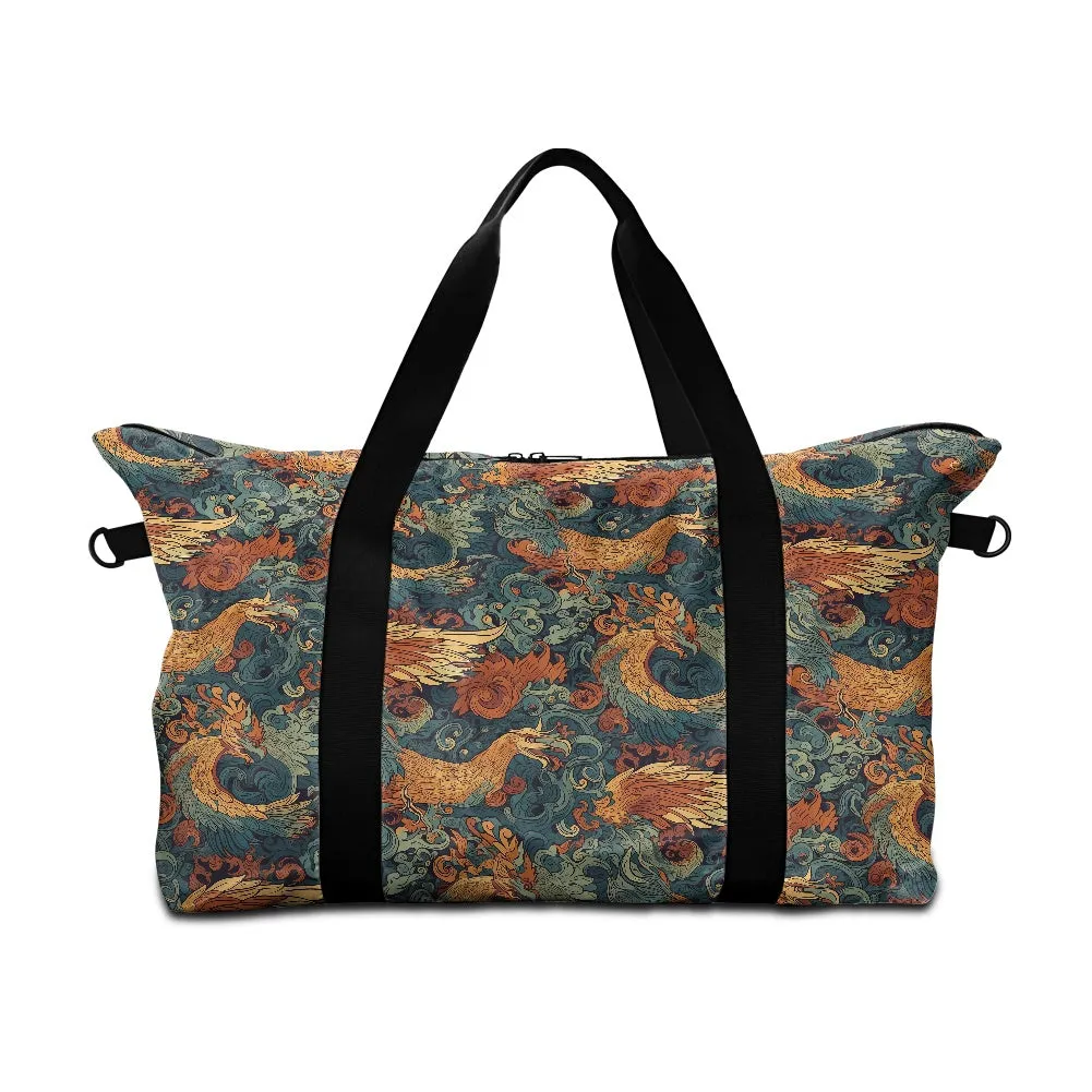 Chinese Dragon and Phoenix Lightweight luggage