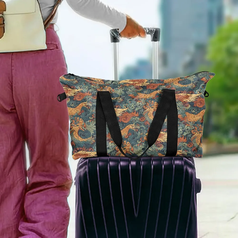 Chinese Dragon and Phoenix Lightweight luggage