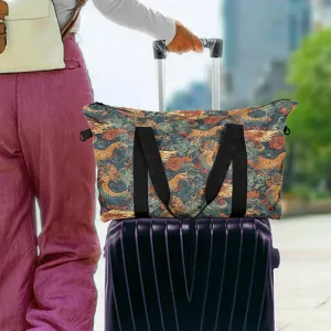 Chinese Dragon and Phoenix Lightweight luggage