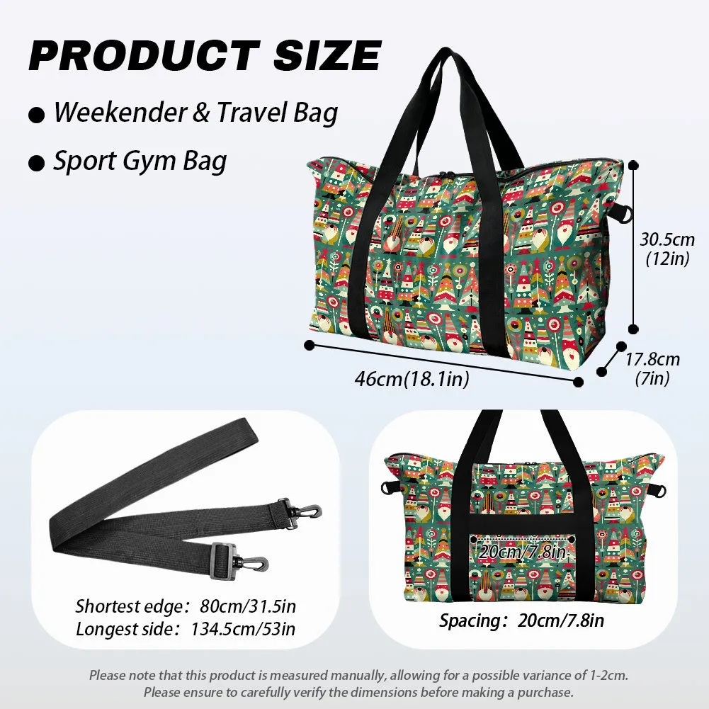 Christmas Gnomes Lightweight luggage