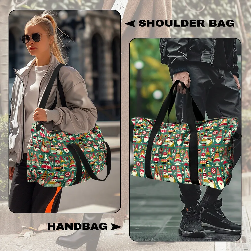 Christmas Gnomes Lightweight luggage
