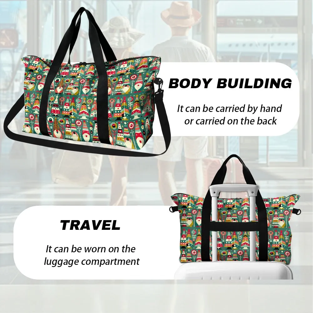 Christmas Gnomes Lightweight luggage