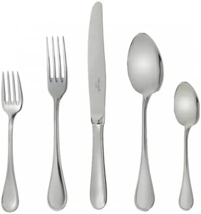 Christofle Albi Acier 5-Piece Stainless Steel Flatware Set #2417185